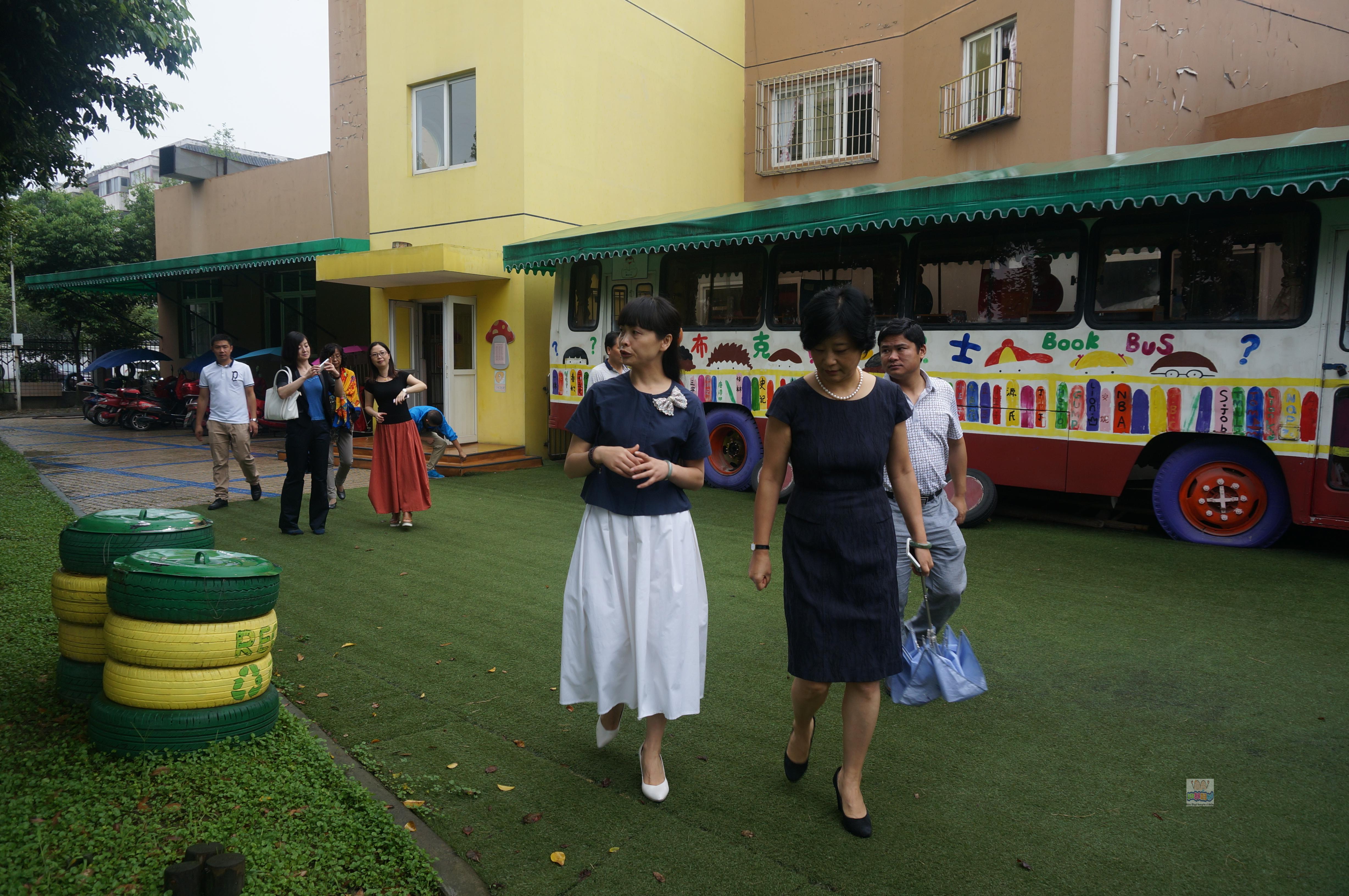 视察园内大环境